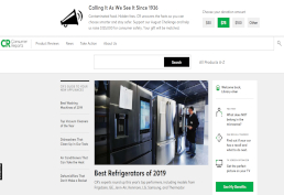 Consumer Reports screenshot
